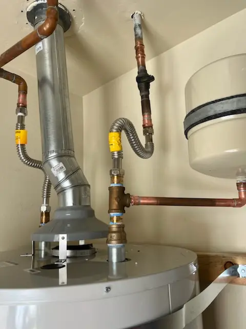 Water heater installation and plumbing repair in Tomah